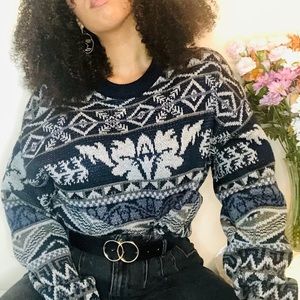 Vintage Blue Sweater